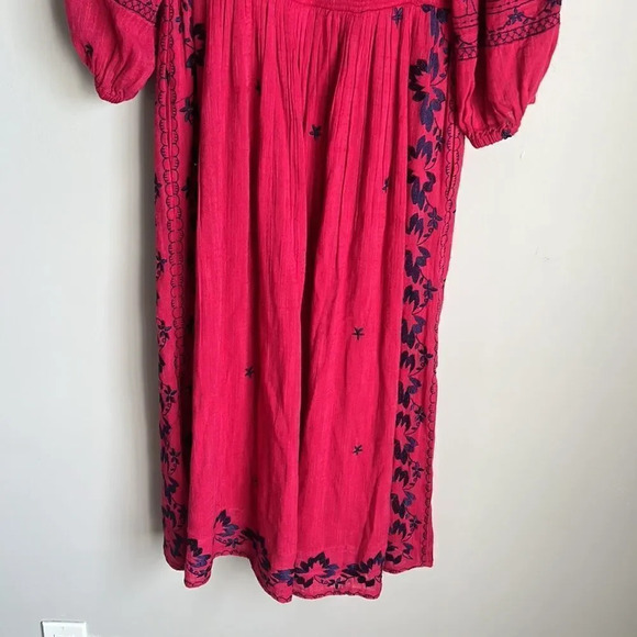 NEW Anthropologie Bonnie Smocked Midi Dress - Picture 5 of 12